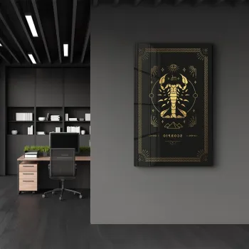 Tablou decorativ, SPR-1388, Sticla temperata, Dimensiuni: 46 x 72 cm, Multicolor imagine