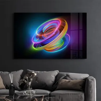Tablou decorativ, SPR-1400, Dimensiune: 35 x 55 cm, Multicolor imagine
