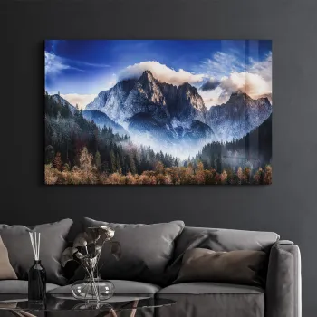 Tablou decorativ, SPR-1495, Dimensiune: 35 x 55 cm, Multicolor imagine