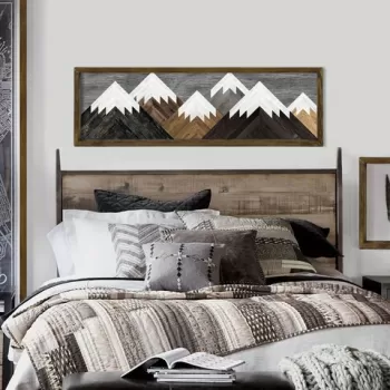 Tablou decorativ, TAH024, MDF, Imprimat UV, Multicolor imagine