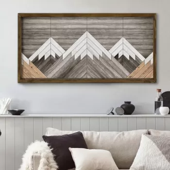 Tablou decorativ, TAH035, MDF, Imprimat UV, Multicolor imagine