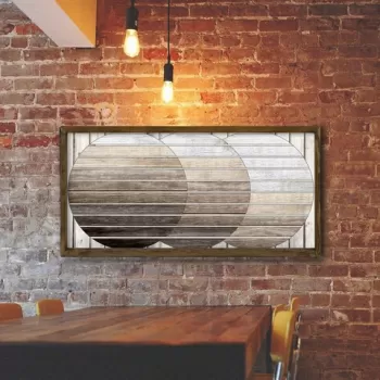 Tablou decorativ, TAH036, MDF, Imprimat UV, Multicolor imagine