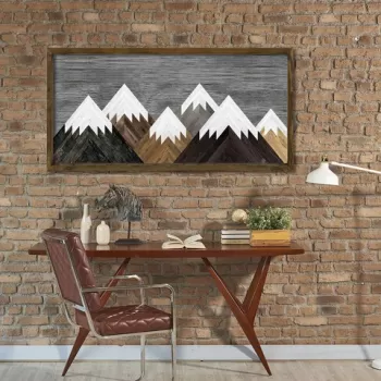 Tablou decorativ, TAH044, MDF, Imprimat UV, Multicolor imagine