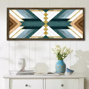 Tablou decorativ, TAH073, MDF, Imprimat UV, Multicolor imagine