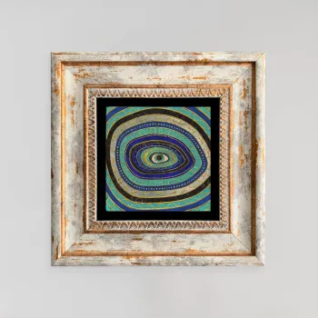 Tablou decorativ, TC11315, Cadru: 100% LEMN (Grosime: 2 cm), Multicolor imagine