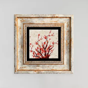 Tablou decorativ, TC1237, Cadru: 100% LEMN (Grosime: 2 cm), Multicolor imagine
