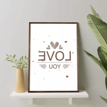 Tablou decorativ, TD057, Lemn, Desenat manual, Natural imagine