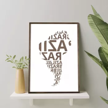 Tablou decorativ, TD081, Lemn, Desenat manual, Natural imagine