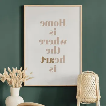 Tablou decorativ, Tekhamcerceve41, LEMN SOLID, MDF, Multicolor imagine