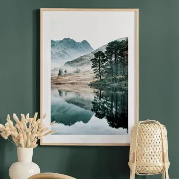 Tablou decorativ, Tekhamcerceve91, LEMN SOLID, MDF, Multicolor imagine