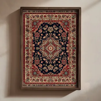 Tablou decorativ, TUN082-XL, Lemn, Multicolor imagine