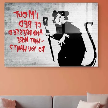 Tablou decorativ, UV-035, 30 x 45 cm, Multicolor imagine