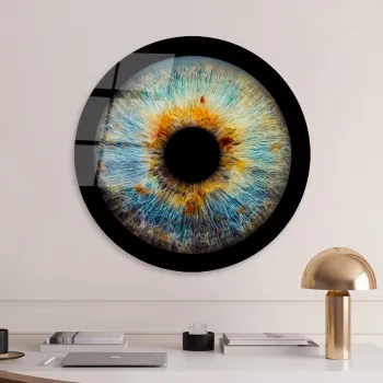 Tablou decorativ, UV-1138, Diametru: 60 cm, Multicolor imagine