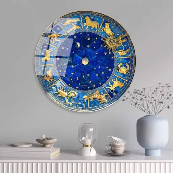 Tablou decorativ, UV-1144, o30 cm, Multicolor imagine