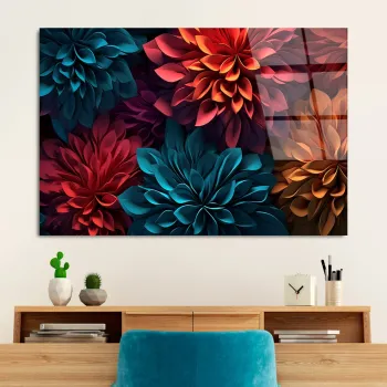 Tablou decorativ, UV-1175, 70 x 100 cm, Multicolor imagine