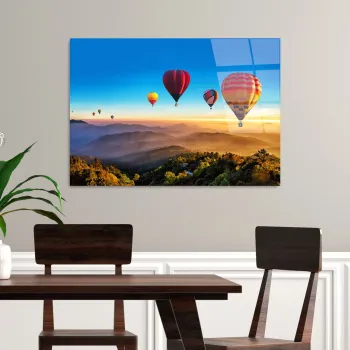 Tablou decorativ, UV-236 70 x 100, Sticla temperata, 70 x 100 cm, Multicolor imagine
