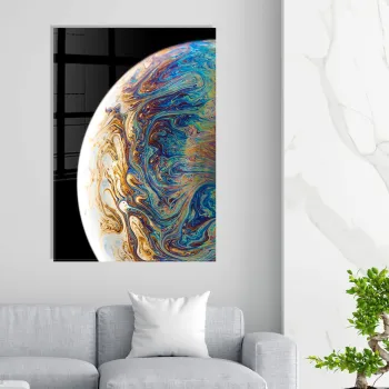 Tablou decorativ, UV-549, 70 x 100 cm, Multicolor imagine