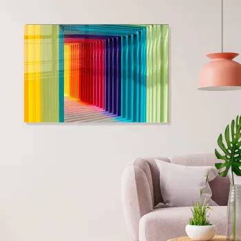 Tablou decorativ, UV-555, 30 x 45 cm, Multicolor imagine