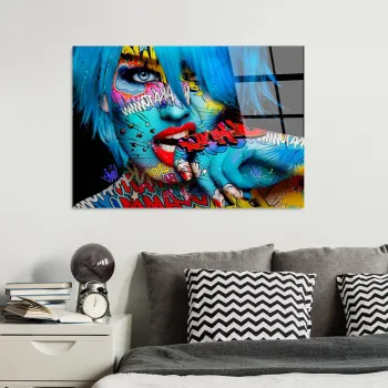 Tablou decorativ, UV-713 70 x 100, 70 x 100 cm, Multicolor imagine