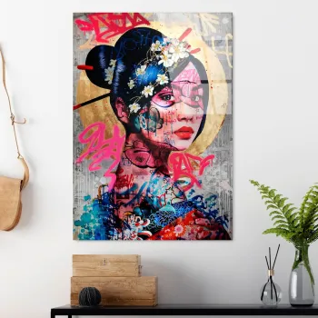 Tablou decorativ, UV-726 70 x 100, 70 x 100 cm, Multicolor imagine