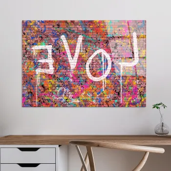 Tablou decorativ, UV-740 70 x 100, 70 x 100 cm, Multicolor imagine