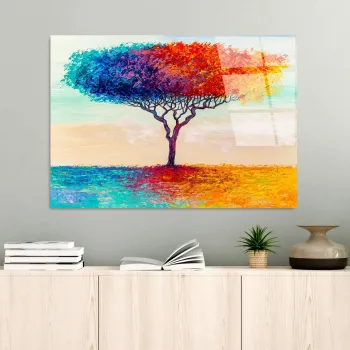 Tablou decorativ, UV-769 70 x 100, 70 x 100 cm, Multicolor imagine