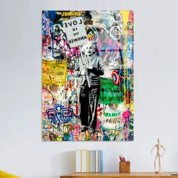 Tablou decorativ, UV-781 70 x 100, 70 x 100 cm, Multicolor imagine