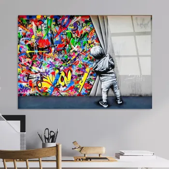 Tablou decorativ, UV-782 70 x 100, 70 x 100 cm, Multicolor imagine