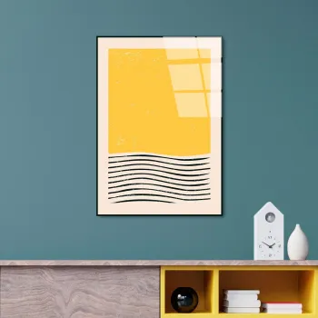 Tablou decorativ, UV-884, Sticla temperata, Dimensiune: 45 x 65 cm, Multicolor imagine