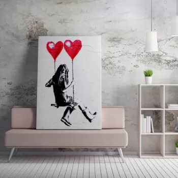 Tablou decorativ, WY01 (70 x 100), 50% bumbac / 50% poliester, Canvas imprimat, Multicolor imagine