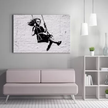 Tablou decorativ, WY07 (50 x 70), 50% bumbac / 50% poliester, Canvas imprimat, Multicolor imagine