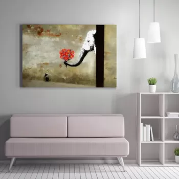 Tablou decorativ, WY116 (50 x 70), 50% bumbac / 50% poliester, Canvas imprimat, Multicolor imagine