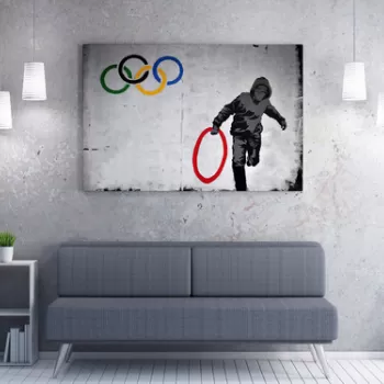 Tablou decorativ, WY118 (70 x 100), 50% bumbac / 50% poliester, Canvas imprimat, Multicolor imagine