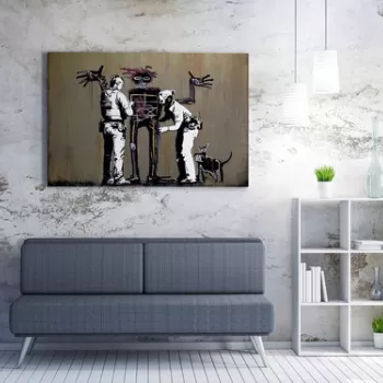 Tablou decorativ, WY12 (70 x 100), 50% bumbac / 50% poliester, Canvas imprimat, Multicolor imagine