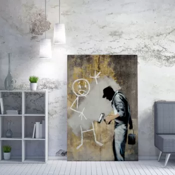 Tablou decorativ, WY121 (50 x 70), 50% bumbac / 50% poliester, Canvas imprimat, Multicolor imagine