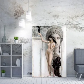 Tablou decorativ, WY146, PANZA, Canvas imprimat, Multicolor imagine