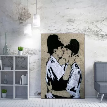 Tablou decorativ, WY16 (70 x 100), 50% bumbac / 50% poliester, Canvas imprimat, Multicolor imagine