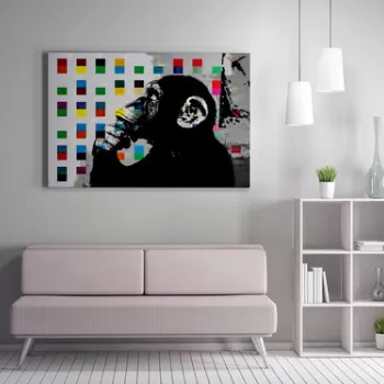 Tablou decorativ, WY162 (50 x 70), 50% bumbac / 50% poliester, Canvas imprimat, Multicolor imagine