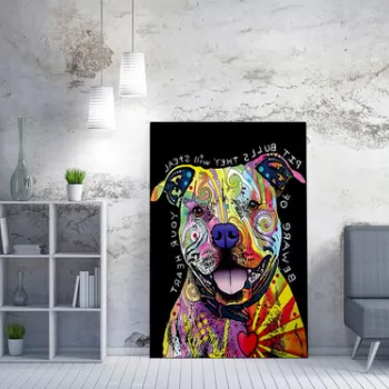 Tablou decorativ, WY163 (50 x 70), 50% bumbac / 50% poliester, Canvas imprimat, Multicolor imagine