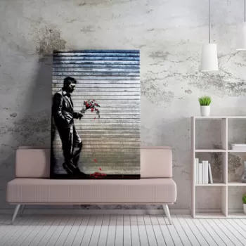 Tablou decorativ, WY17 (70 x 100), 50% bumbac / 50% poliester, Canvas imprimat, Multicolor imagine