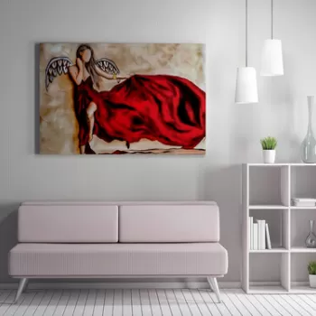 Tablou decorativ, WY173 (70 x 100), 50% bumbac / 50% poliester, Canvas imprimat, Multicolor imagine