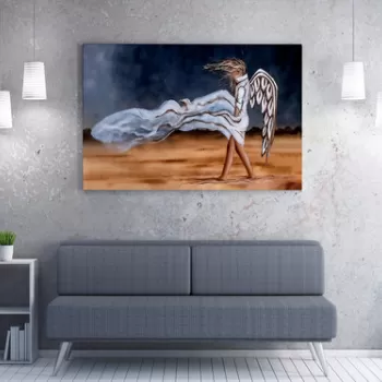 Tablou decorativ, WY176 (50 x 70), 50% bumbac / 50% poliester, Canvas imprimat, Multicolor imagine