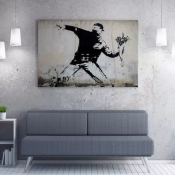 Tablou decorativ, WY18 (50 x 70), 50% bumbac / 50% poliester, Canvas imprimat, Multicolor imagine