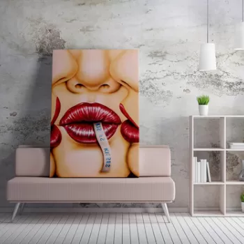 Tablou decorativ, WY199 (70 x 100), 50% bumbac / 50% poliester, Canvas imprimat, Multicolor imagine