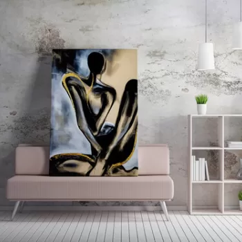 Tablou decorativ, WY210 (70 x 100), 50% bumbac / 50% poliester, Canvas imprimat, Multicolor imagine