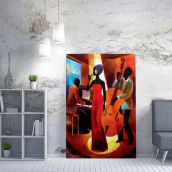 Tablou decorativ, WY216 (50 x 70), 50% bumbac / 50% poliester, Canvas imprimat, Multicolor imagine