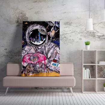 Tablou decorativ, WY219 (70 x 100), 50% bumbac / 50% poliester, Canvas imprimat, Multicolor imagine