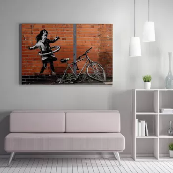 Tablou decorativ, WY22 (70 x 100), 50% bumbac / 50% poliester, Canvas imprimat, Multicolor imagine