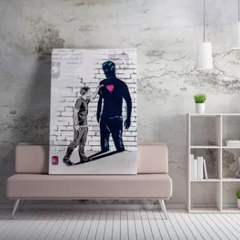 Tablou decorativ, WY222 (70 x 100), 50% bumbac / 50% poliester, Canvas imprimat, Multicolor imagine