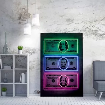 Tablou decorativ, WY226 (50 x 70), 50% bumbac / 50% poliester, Canvas imprimat, Multicolor imagine